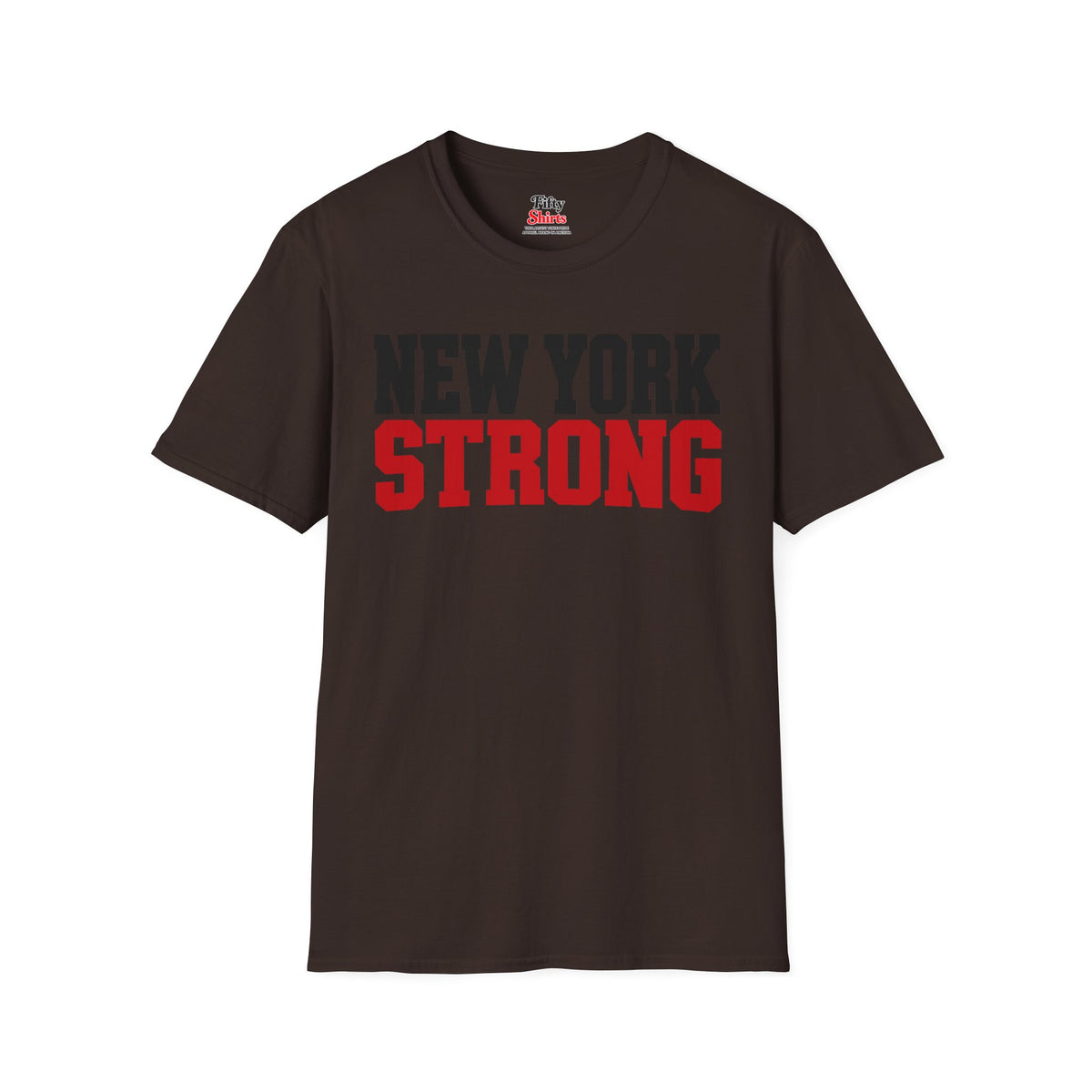 New York Strong Unisex Softstyle T Shirt State Name Graphic Tee