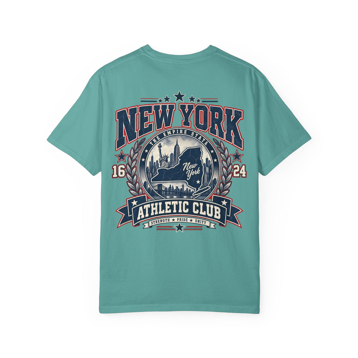 New York Athletic Club Unisex Comfort Color 1717 Streetwear Graphic Tee