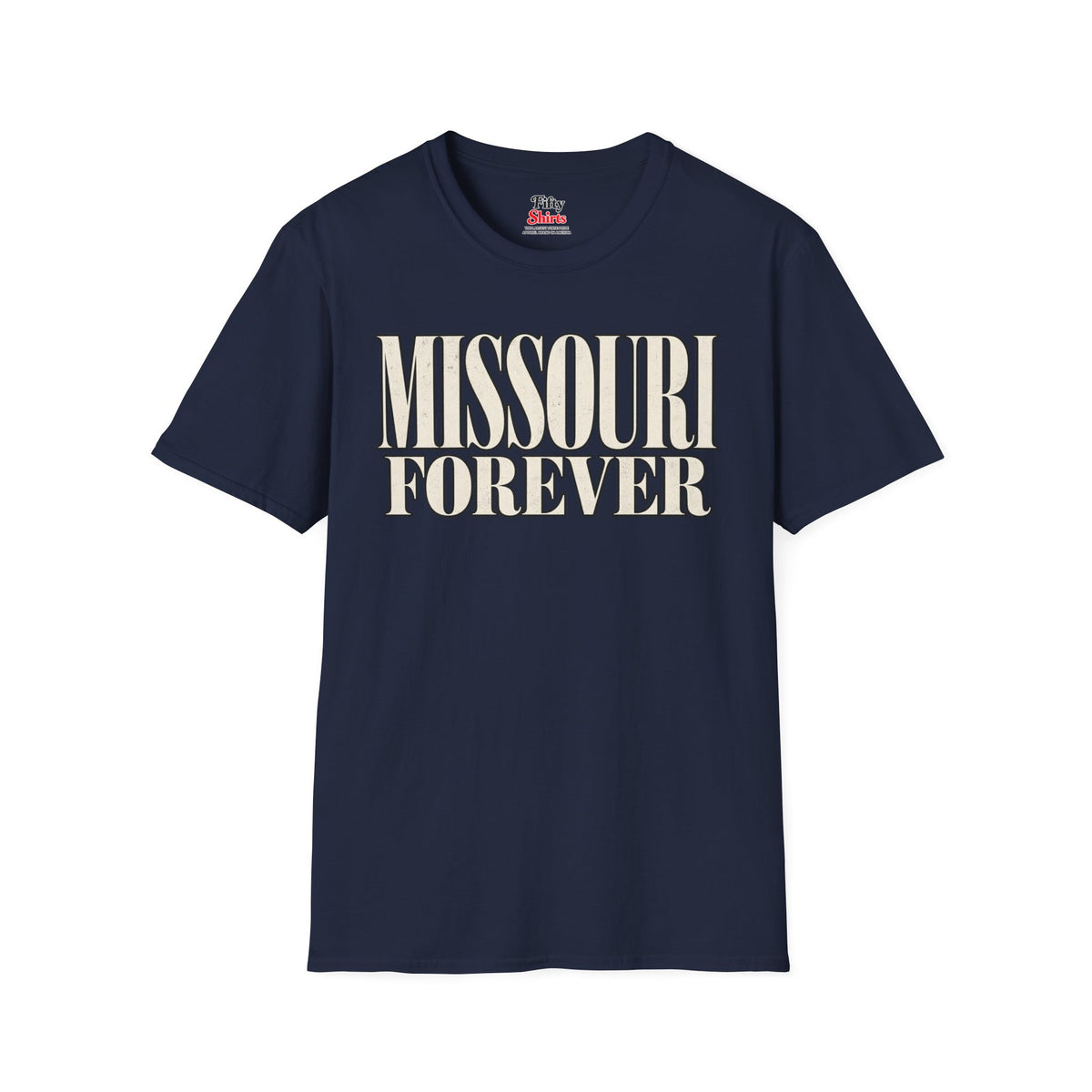 Missouri Forever Unisex Softstyle T Shirt State Name Graphic Tee