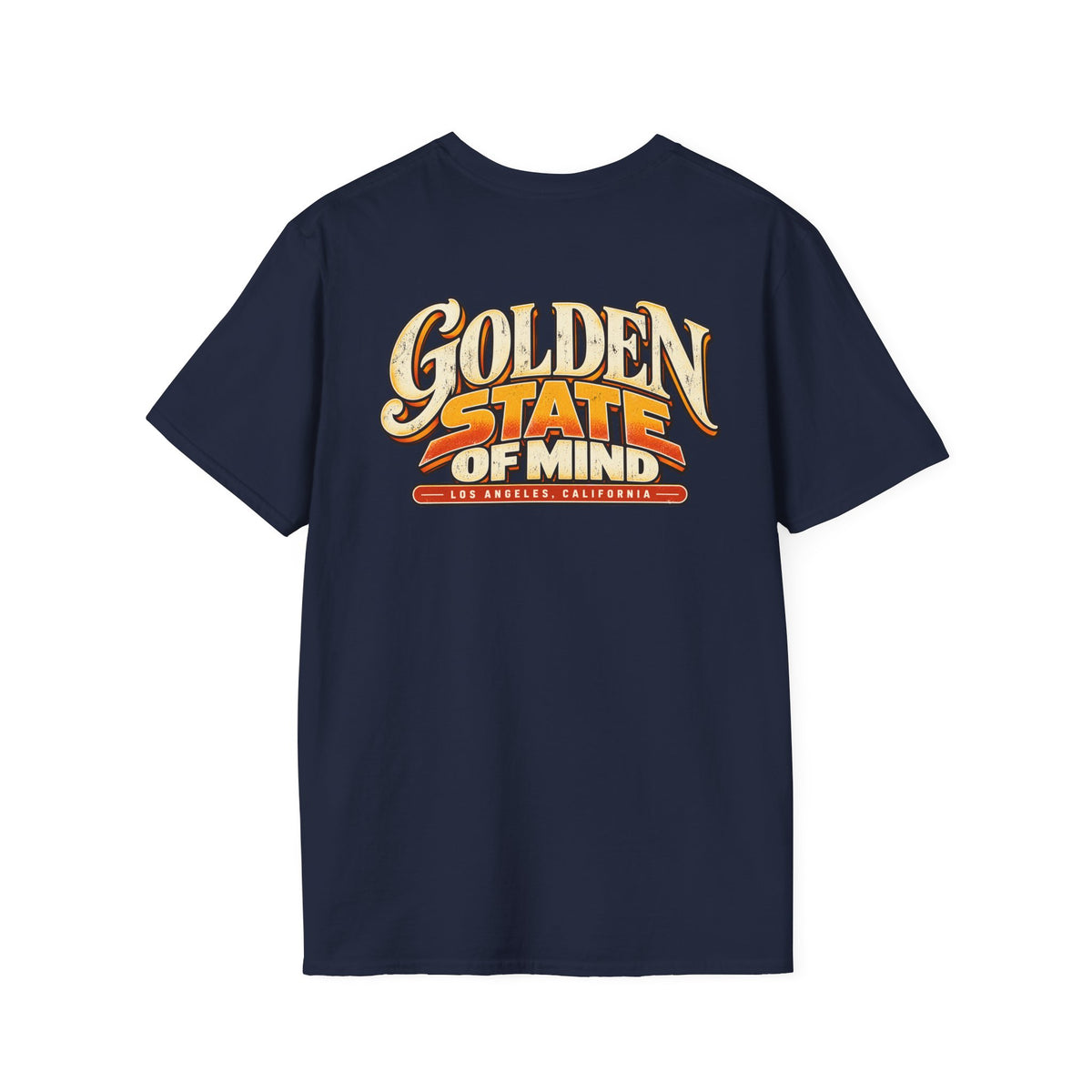Golden State Of Mind Los Angeles Unisex Softstyle Graphic Tee
