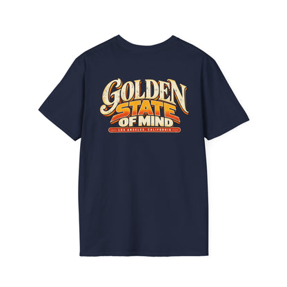 Golden State Of Mind Los Angeles Unisex Softstyle Graphic Tee