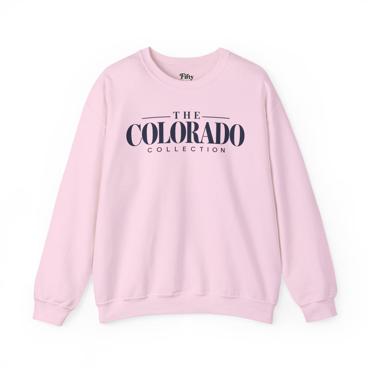 The Colorado Collection Unisex Crewneck Sweatshirt State Name Graphic