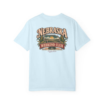Nebraska Weekend Club Unisex Comfort Color 1717 Streetwear Graphic Tee