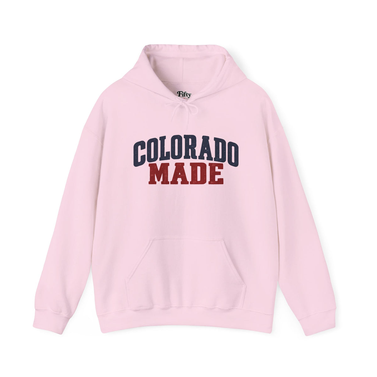 Colorado Made Unisex Hoodie State Name Graphic