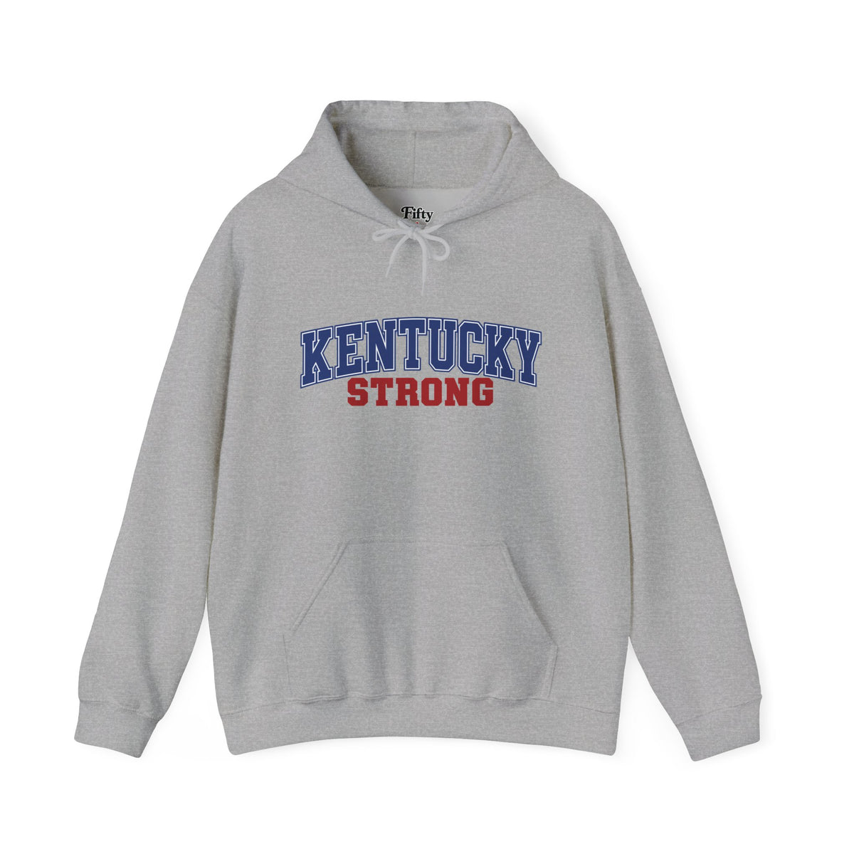 Kentucky Strong Unisex Hoodie State Name Graphic