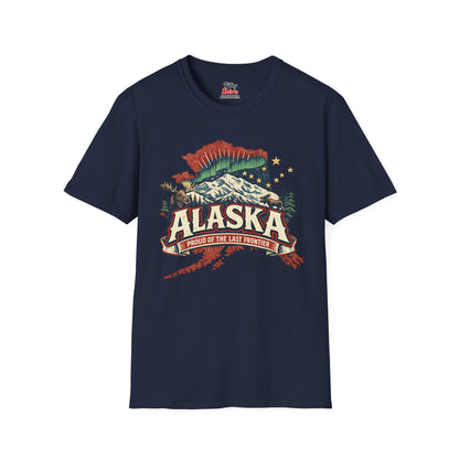 Alaska State Pride Unisex Softstyle T Shirt State Pride Graphic Tee Collections FS03