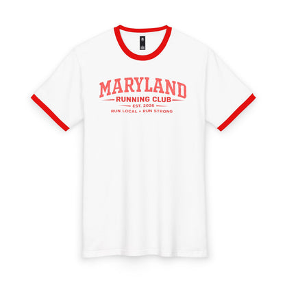 Maryland Running Club 2026 All State Men's Staple Ringer Tee