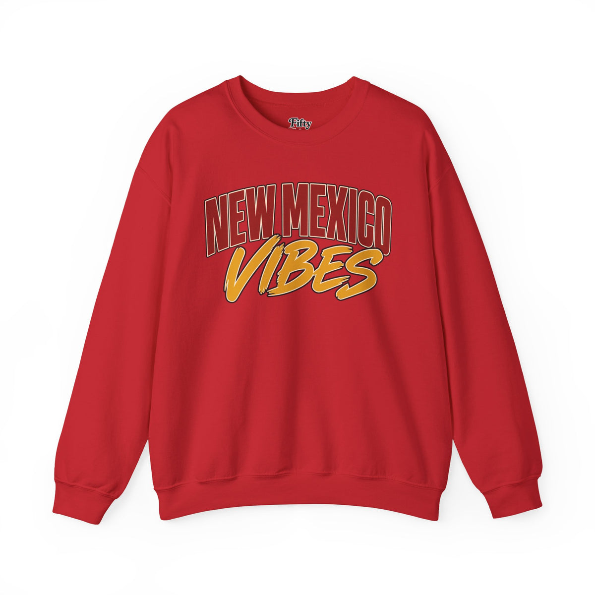New Mexico Vibes Unisex Crewneck Sweatshirt State Name Graphic