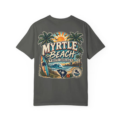 Myrtle Beach South Carolina Unisex Comfort Color 1717 Streetwear Graphic Tee