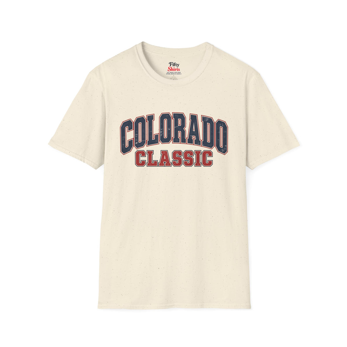 Colorado Classic Unisex Softstyle T Shirt State Name Graphic Tee