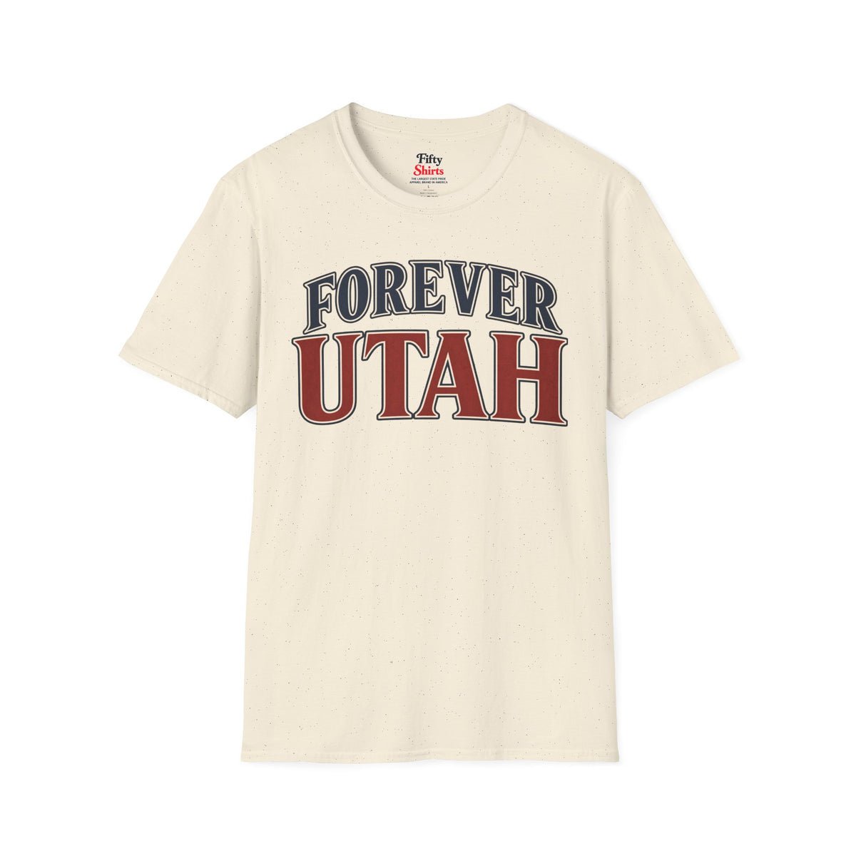 Forever Utah Unisex Softstyle T Shirt State Name Graphic Tee