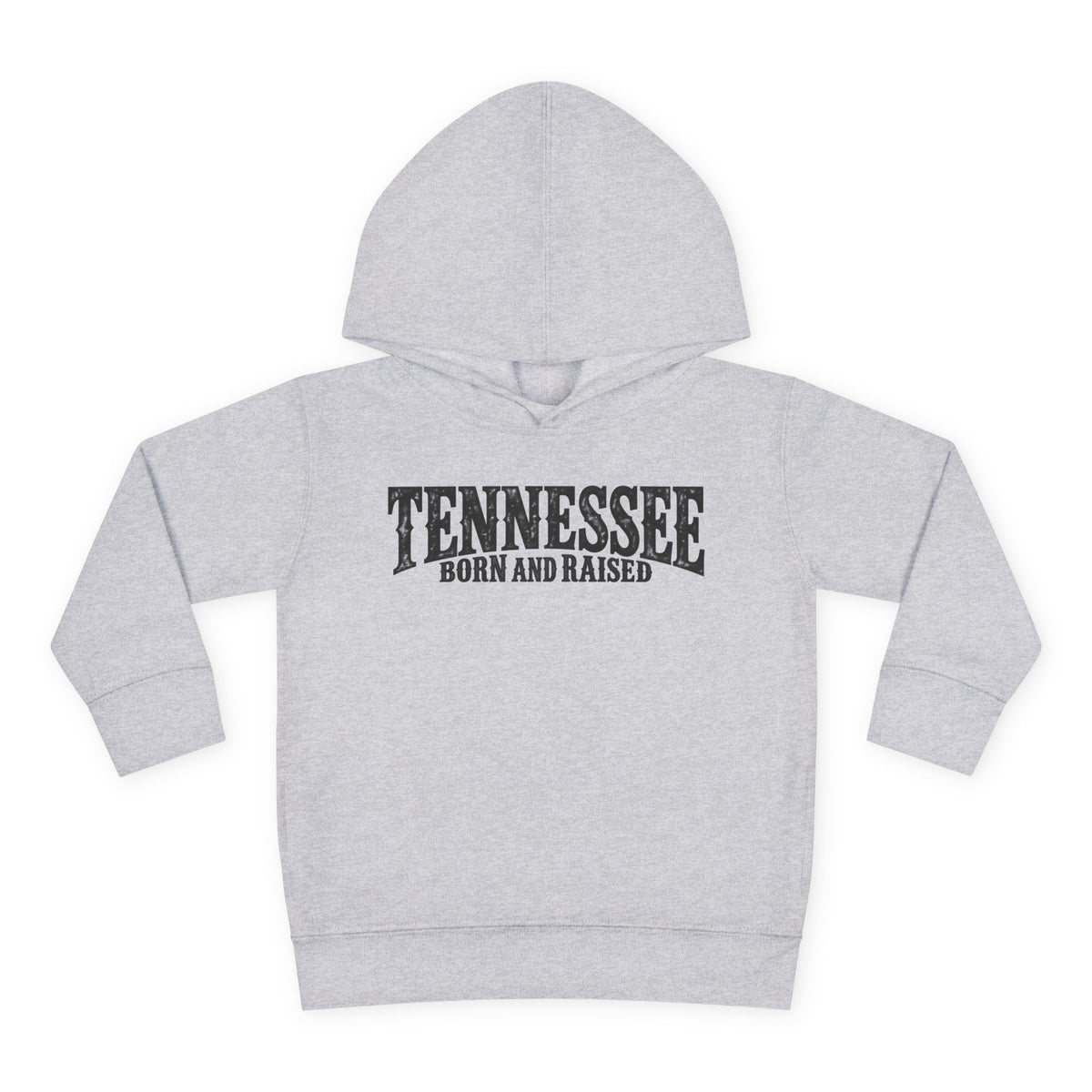 Tennessee Born and Raised Southern Heritage Unisex Toddler Pullover Fleece Hoodie
