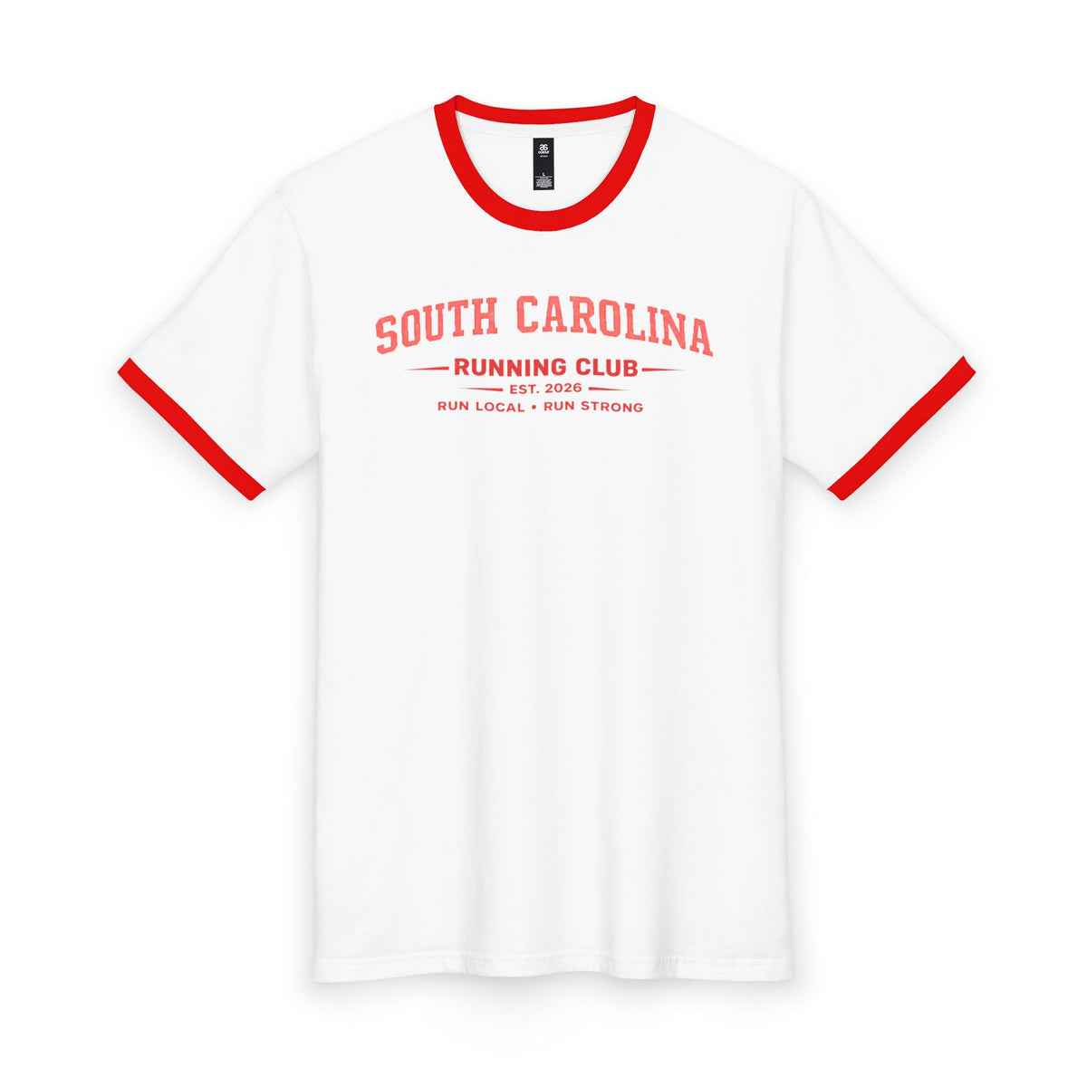 South Carolina Running Club 2026 All State Men's Staple Ringer Tee