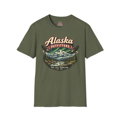 Alaska Outfitters Unisex Softstyle T Shirt State Pride Graphic Tee Collections FS03