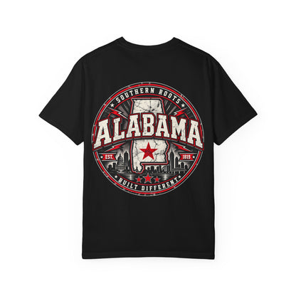 Alabama Urban Badge Unisex Comfort Color 1717 Streetwear Graphic Tee
