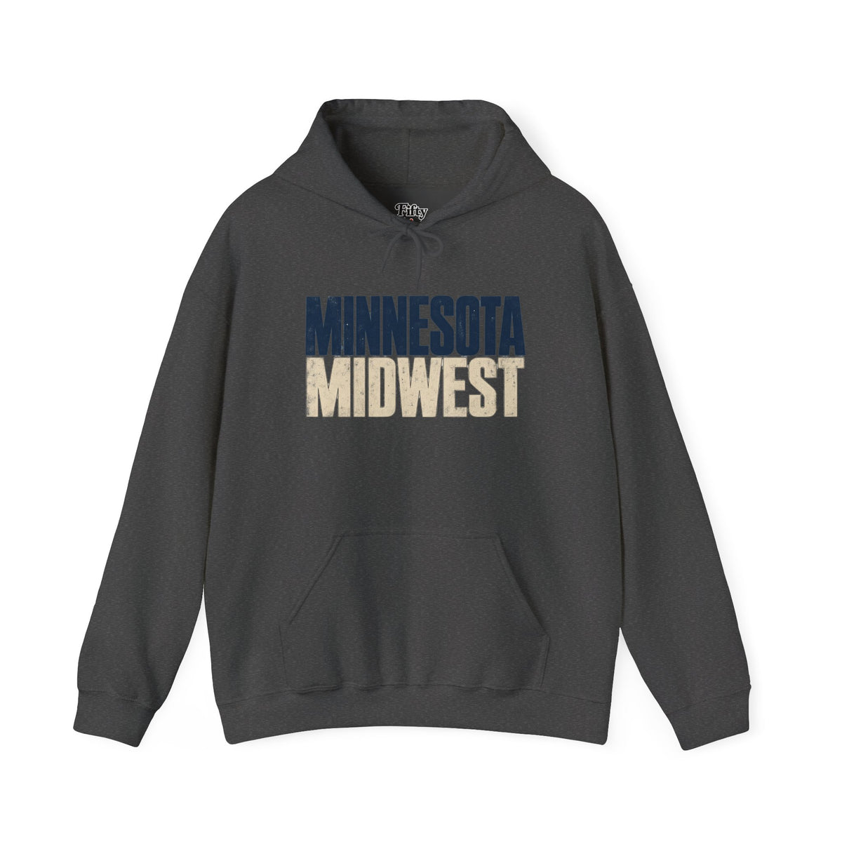 Minnesota Midwest Unisex Hoodie State Name Graphic