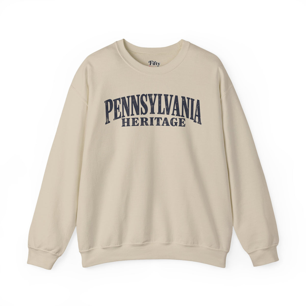 Pennsylvania Heritage Unisex Crewneck Sweatshirt State Name Graphic
