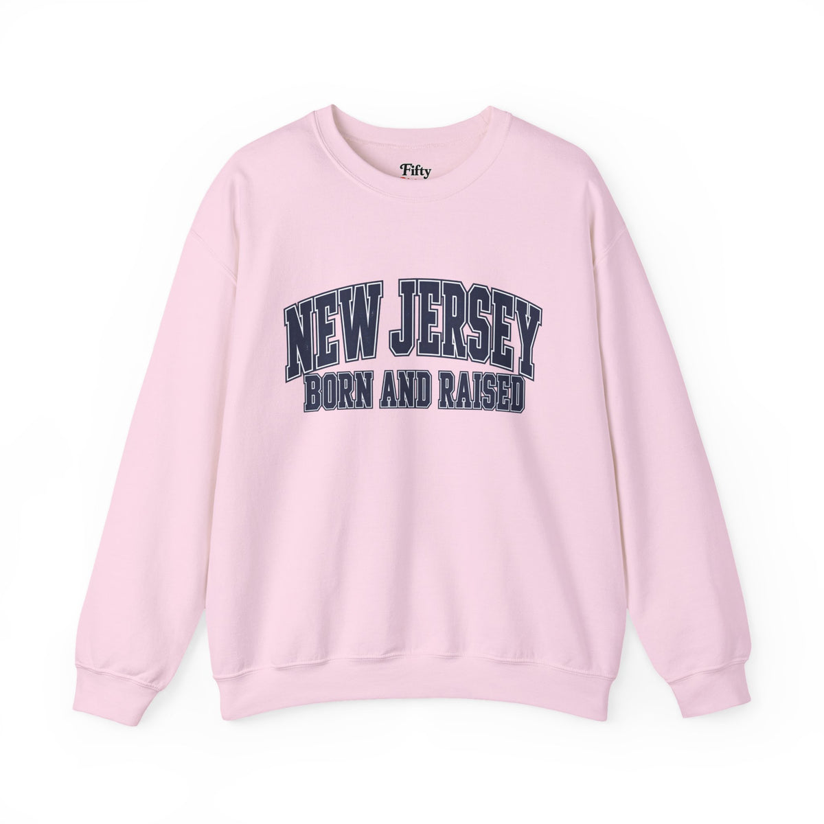 New Jersey Born and Raised Premium Collegiate Unisex Sweatshirt Graphic