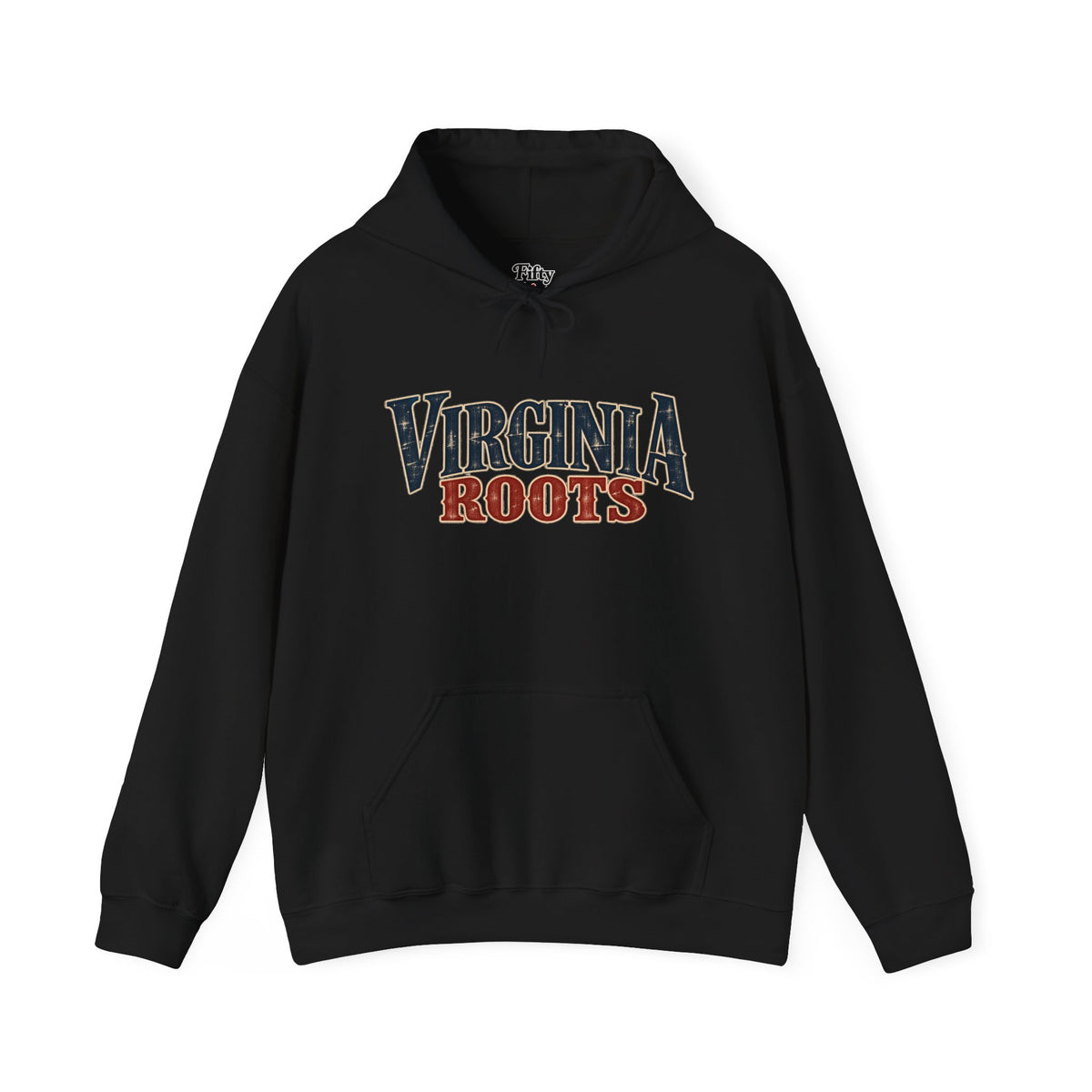 Virginia Roots Unisex Hoodie State Name Graphic