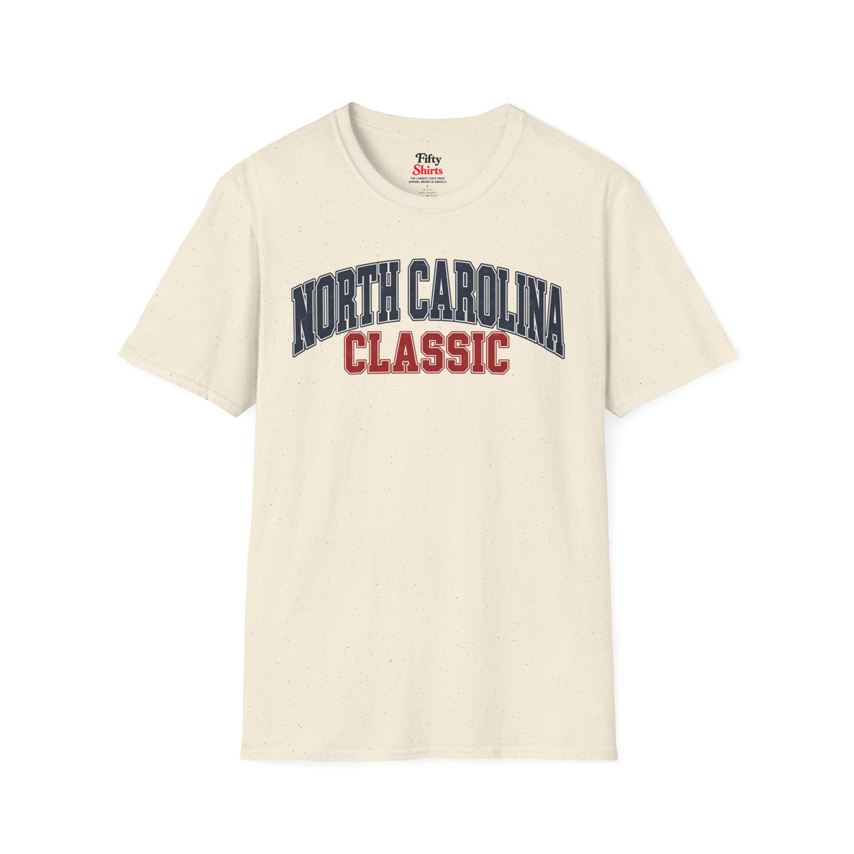 North Carolina Classic Unisex Softstyle T Shirt State Name Graphic Tee