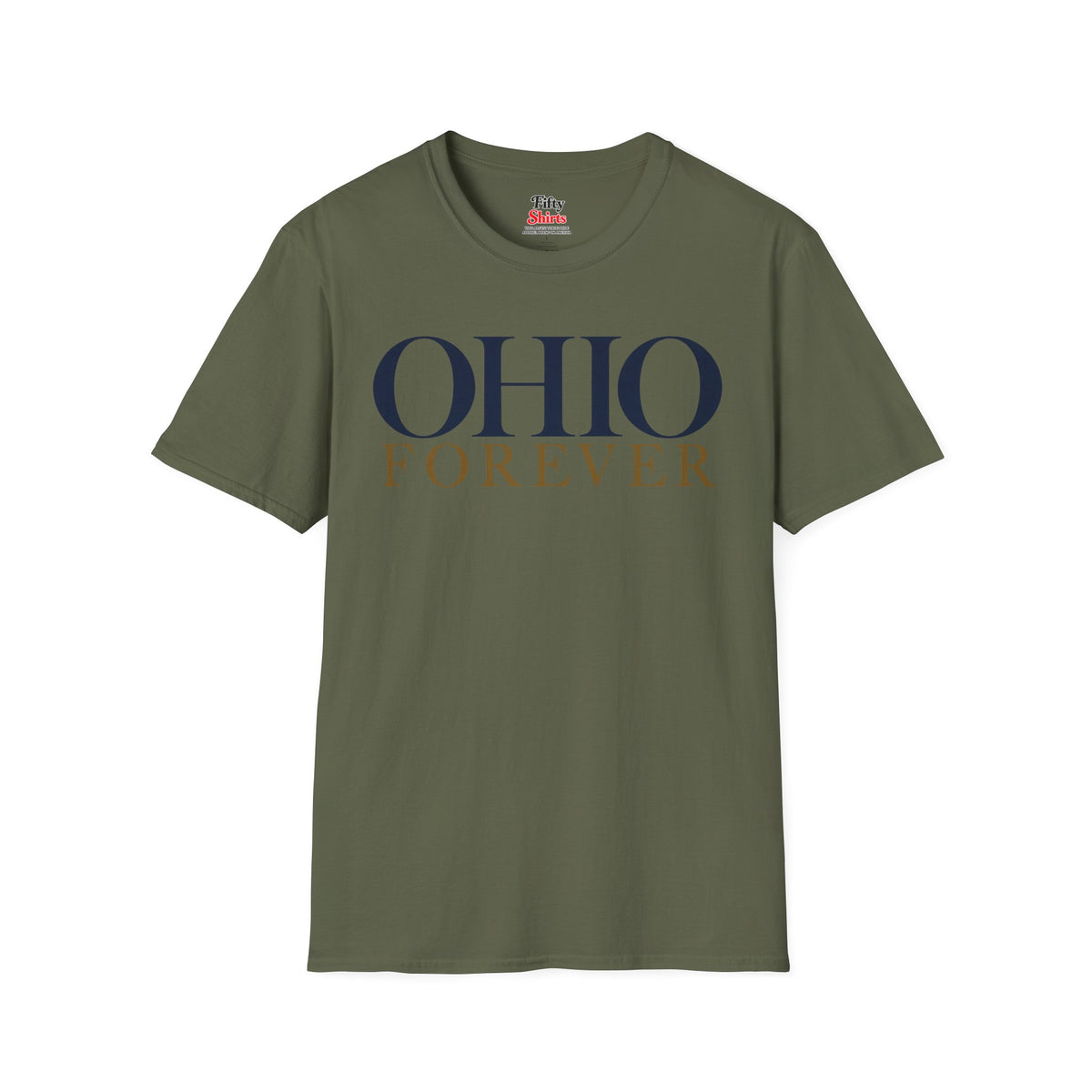 Ohio Forever Unisex Softstyle T Shirt State Name Graphic Tee