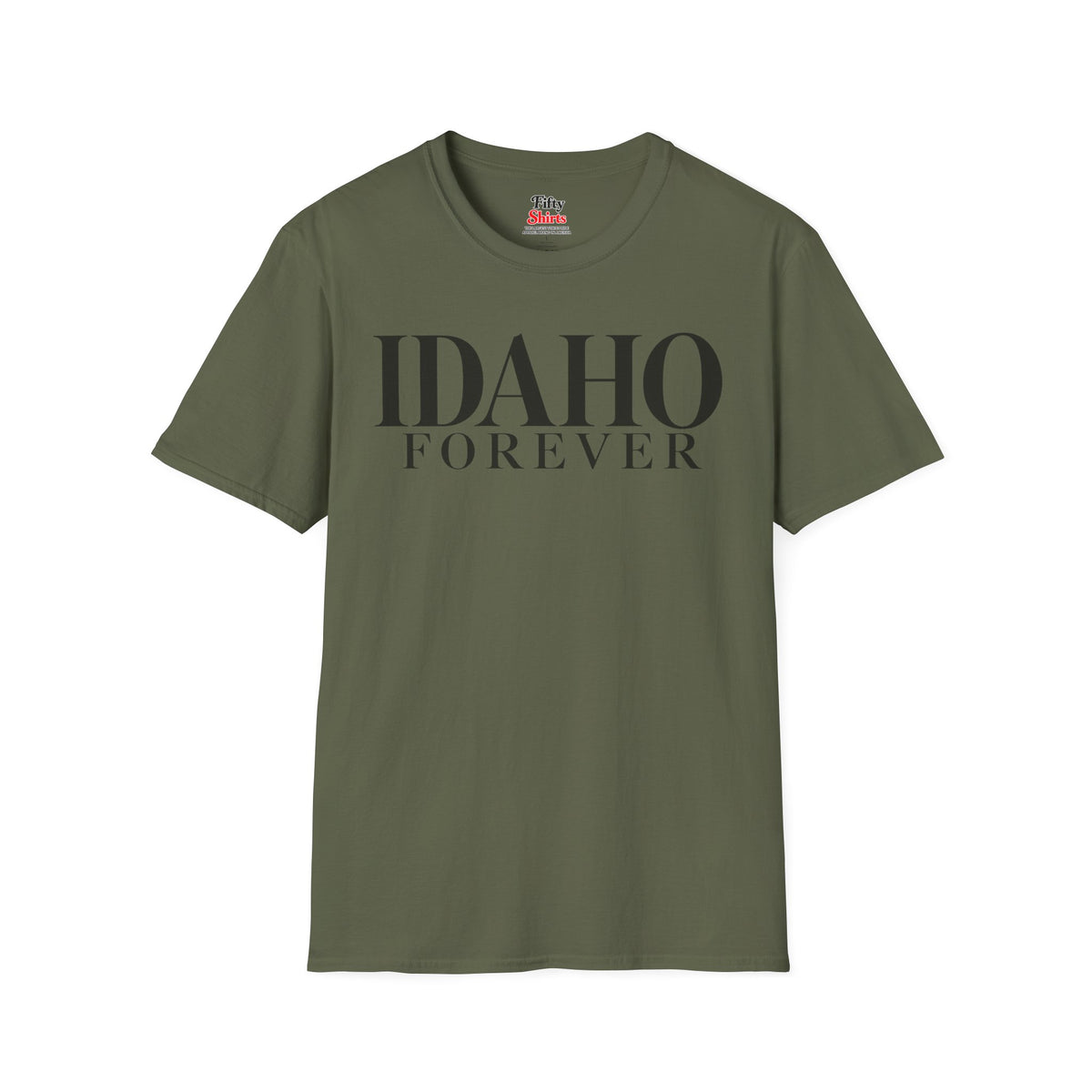 Idaho Forever Unisex Softstyle T Shirt State Name Graphic Tee