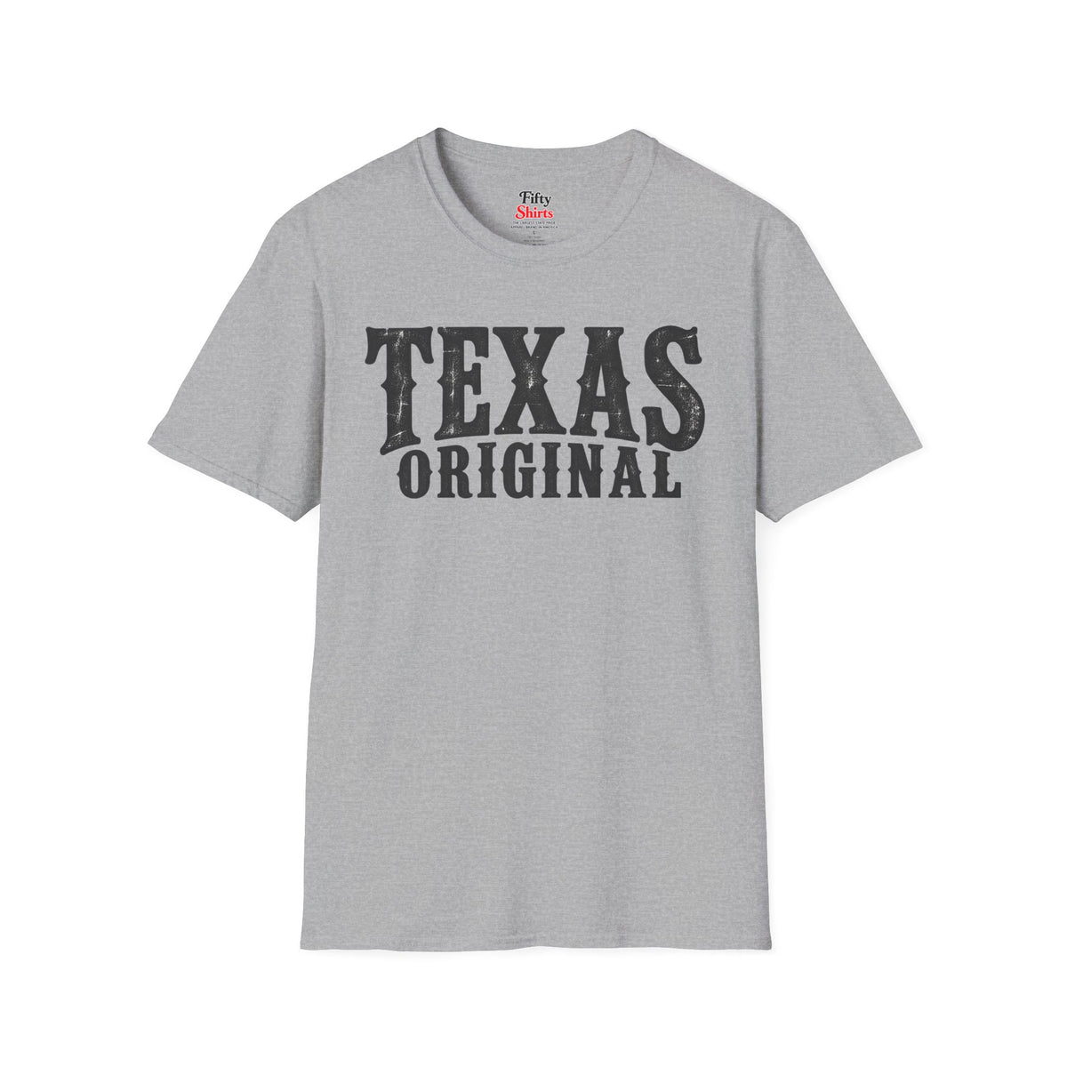 Texas Original Unisex Softstyle T Shirt State Name Graphic Tee