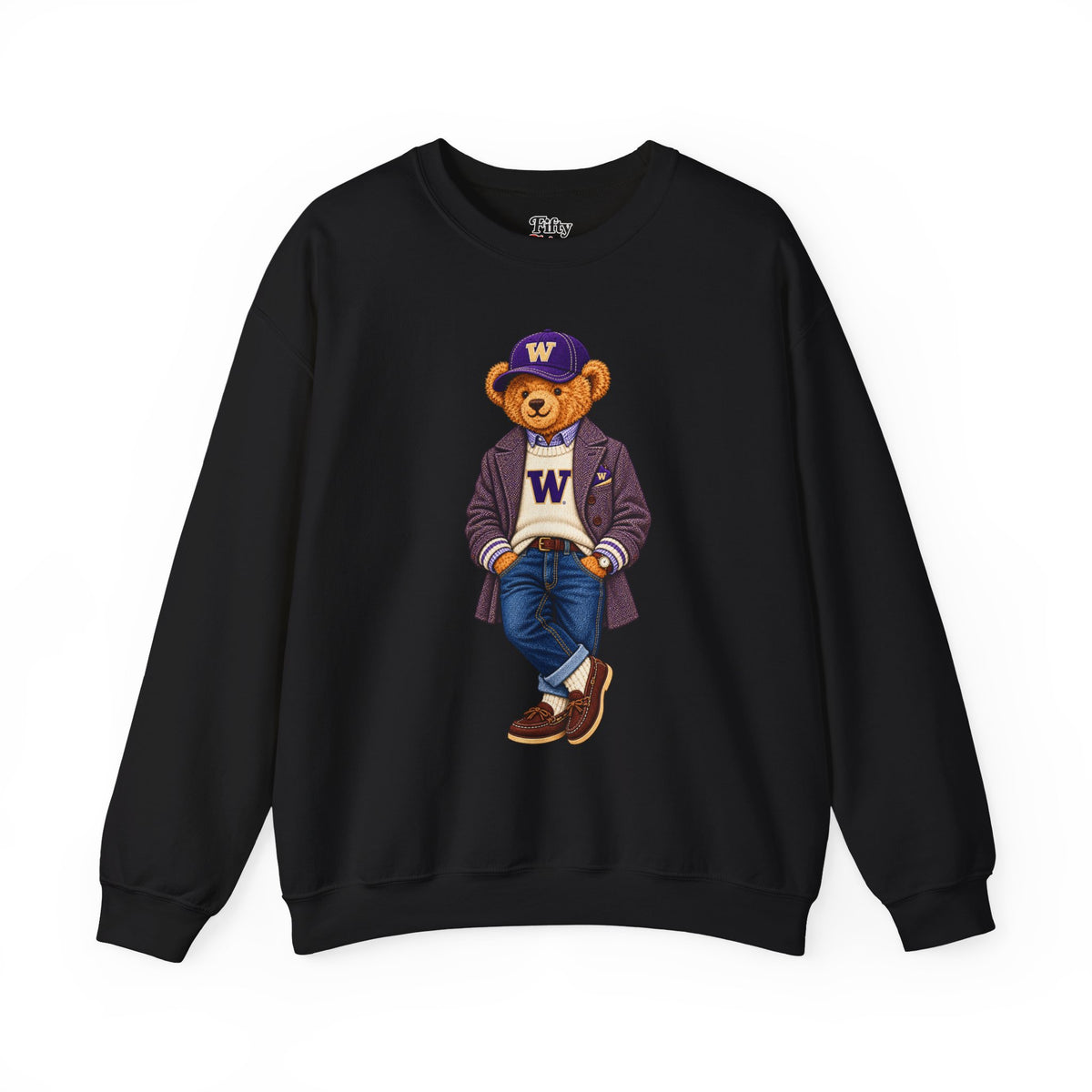 Washington - Game Day Teddy Bear Sweatshirt