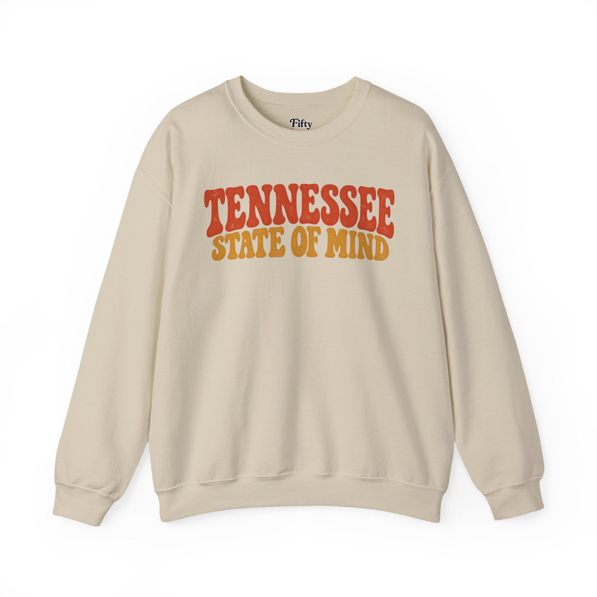 Tennessee State Of Mind Unisex Crewneck Sweatshirt State Name Graphic