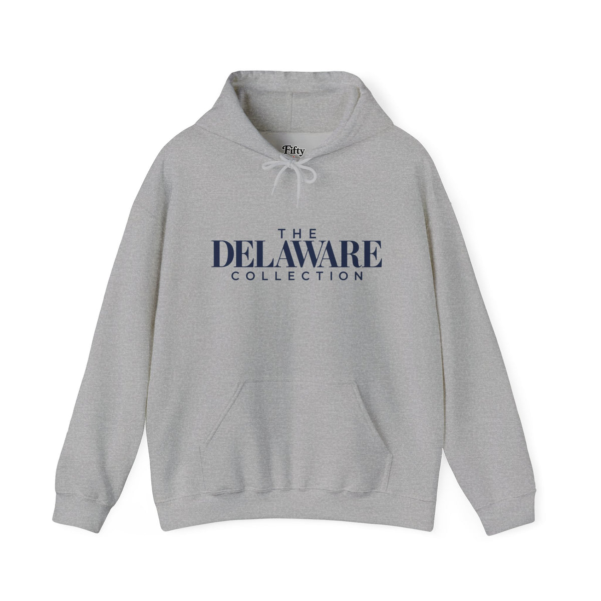 The Delaware Collection Unisex Hoodie State Name Graphic