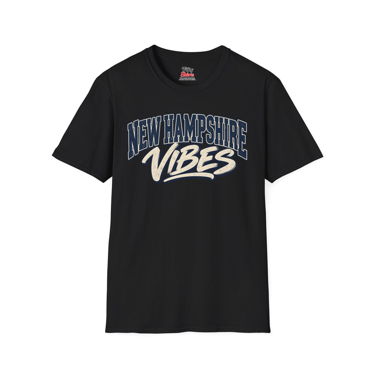 New Hampshire Vibes Unisex Softstyle T Shirt State Name Graphic Tee