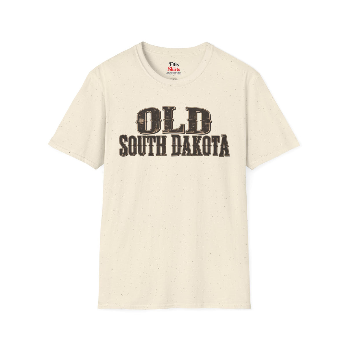 Old South Dakota Unisex Softstyle T Shirt State Name Graphic Tee