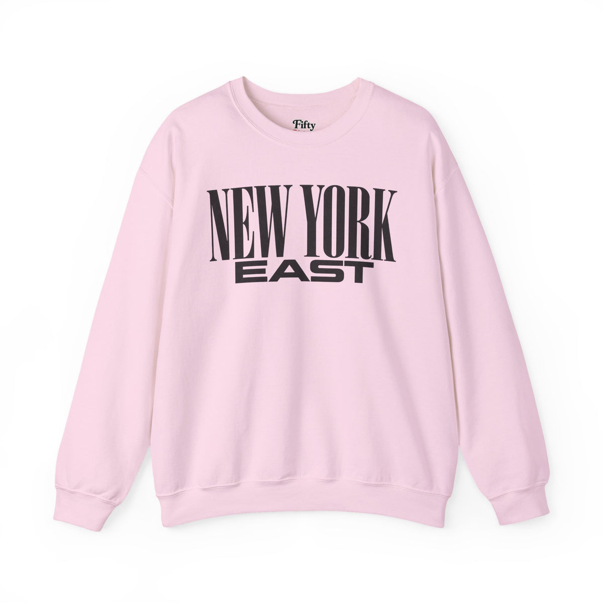 New York East Unisex Crewneck Sweatshirt State Name Graphic
