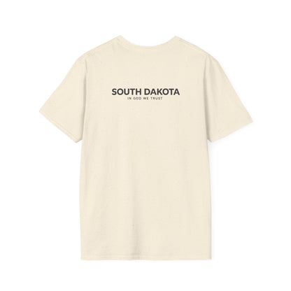 South Dakota All State In God We Trust Unisex Everyday Tee