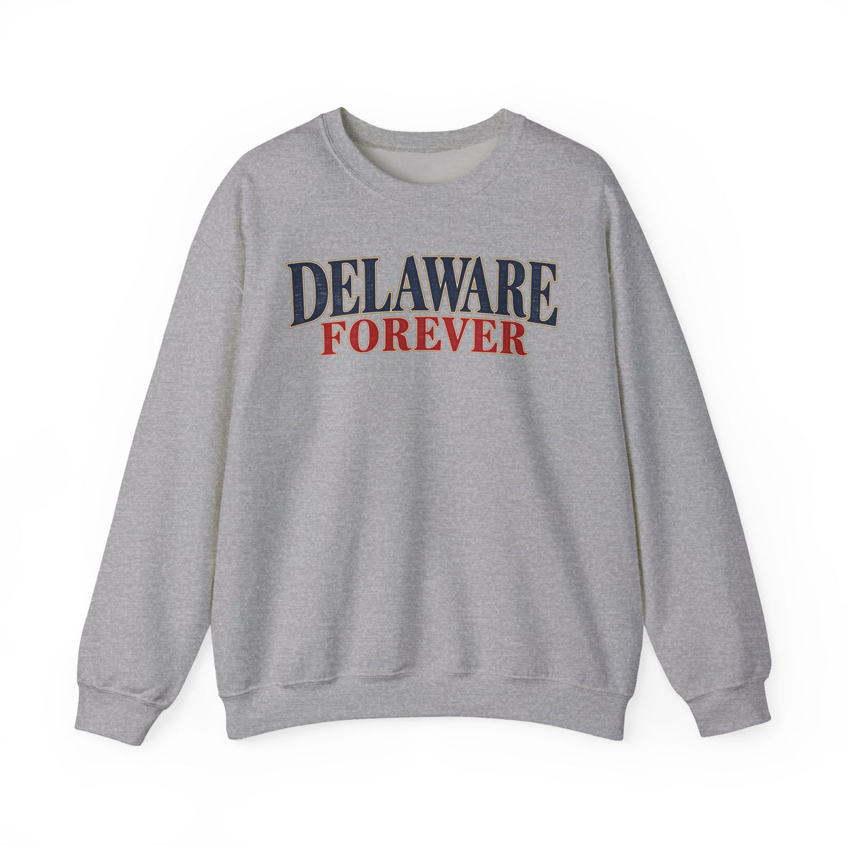 Delaware Forever Unisex Crewneck Sweatshirt State Name Graphic