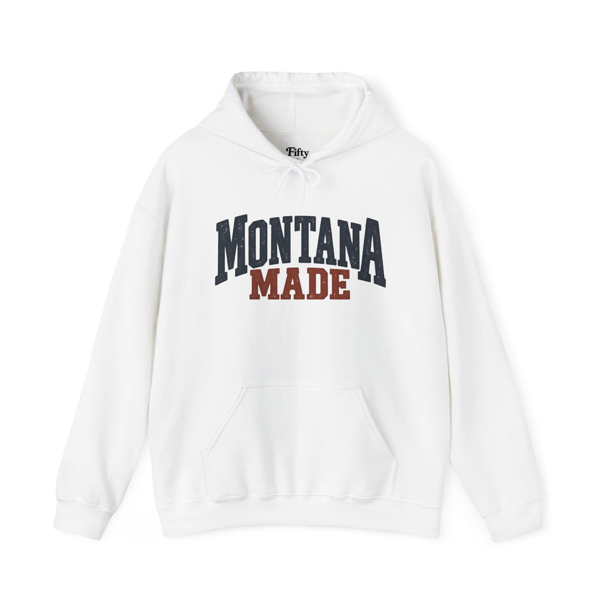 Montana Made Unisex Hoodie State Name Graphic