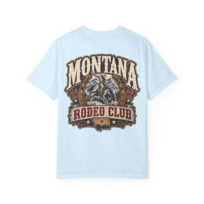 Montana Rodeo Club Unisex Comfort Color 1717 Streetwear Graphic Tee