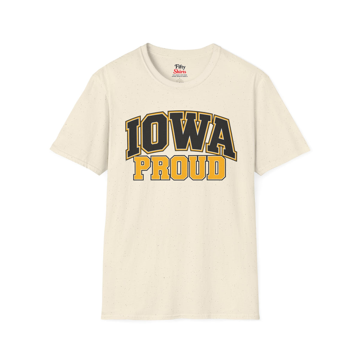 Iowa Proud Unisex Softstyle T Shirt State Name Graphic Tee