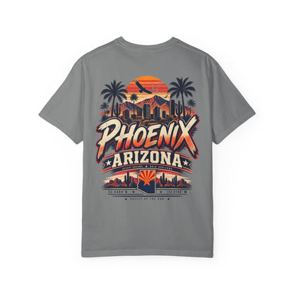 Phoenix Arizona Streetwear  Unisex Comfort Color 1717 Streetwear Graphic Tee