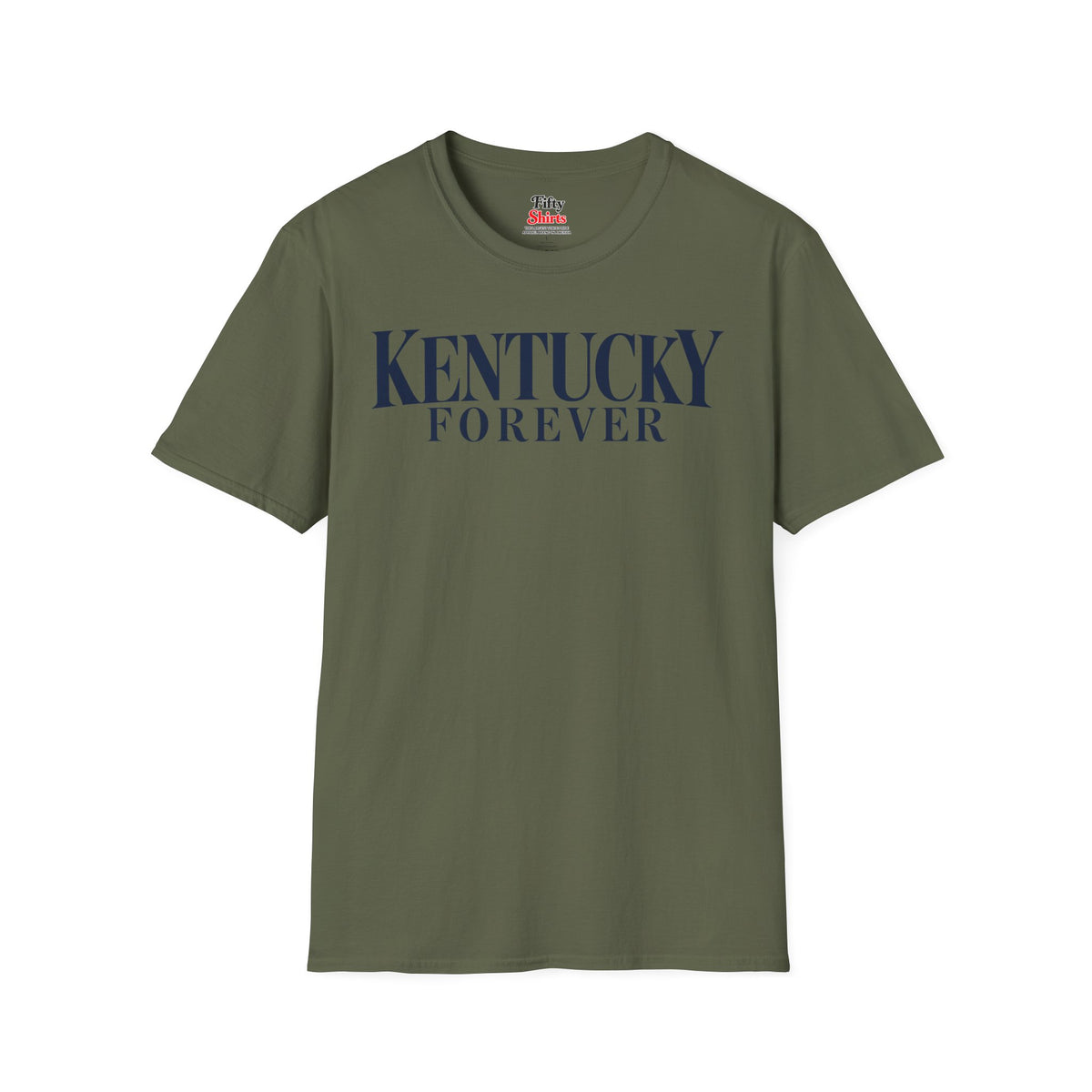Kentucky Forever Unisex Softstyle T Shirt State Name Graphic Tee