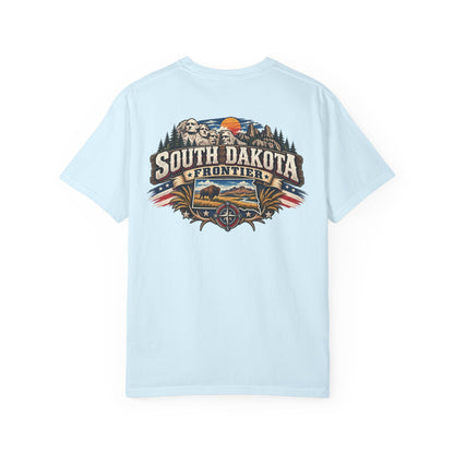 South Dakota Frontier Unisex Comfort Color 1717 Streetwear Graphic Tee