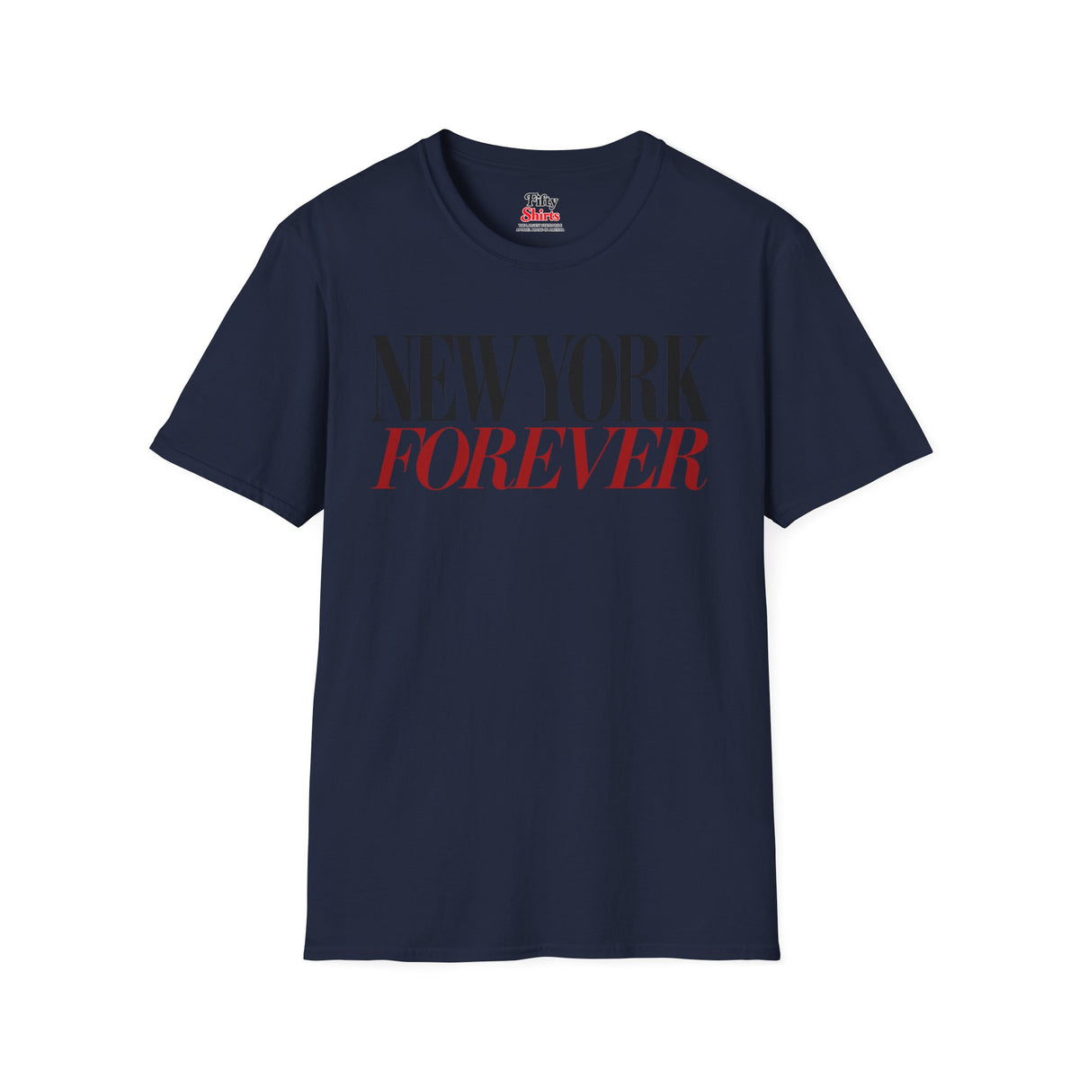 New York Forever Unisex Softstyle T Shirt State Name Graphic Tee