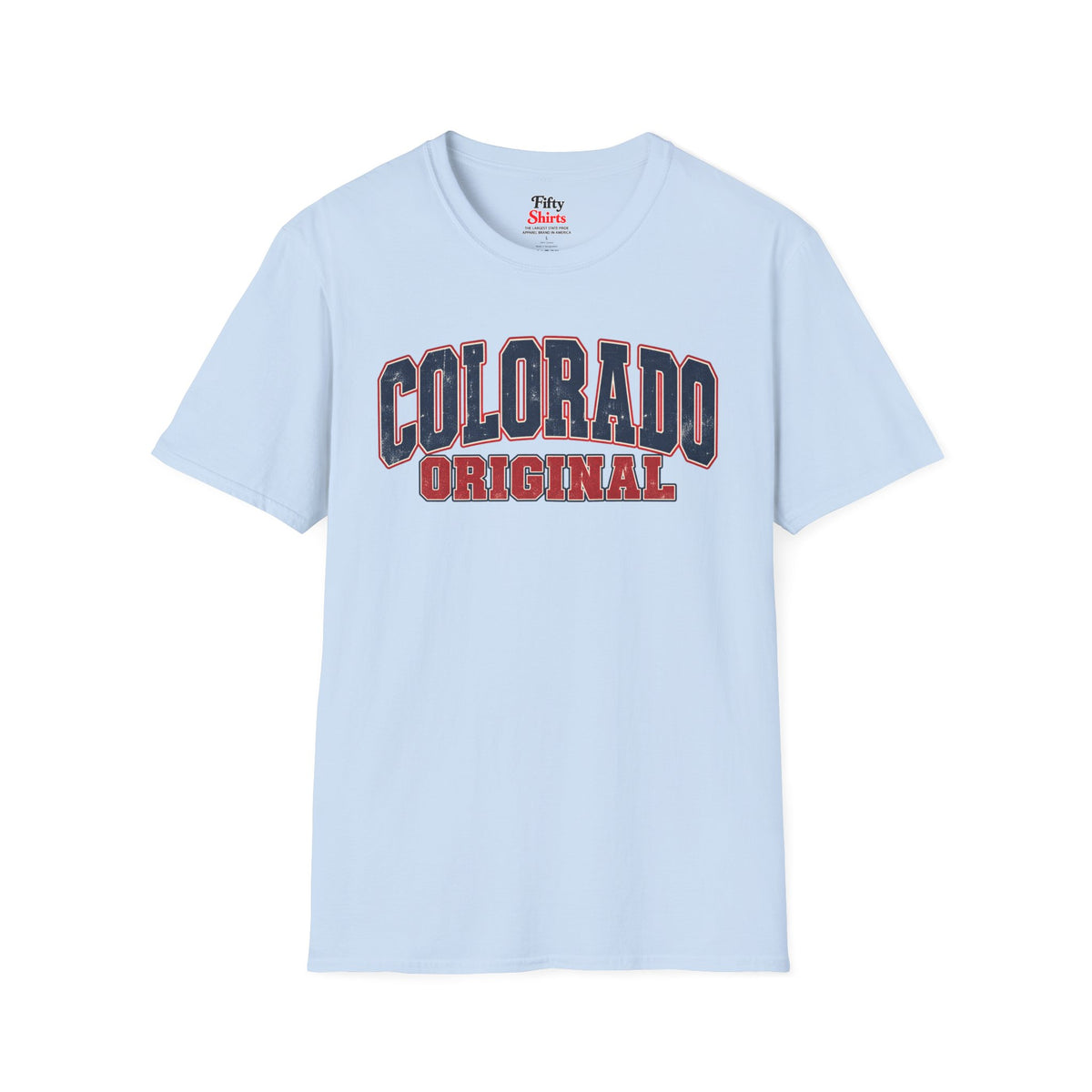 Colorado Original Unisex Softstyle T Shirt State Name Graphic Tee