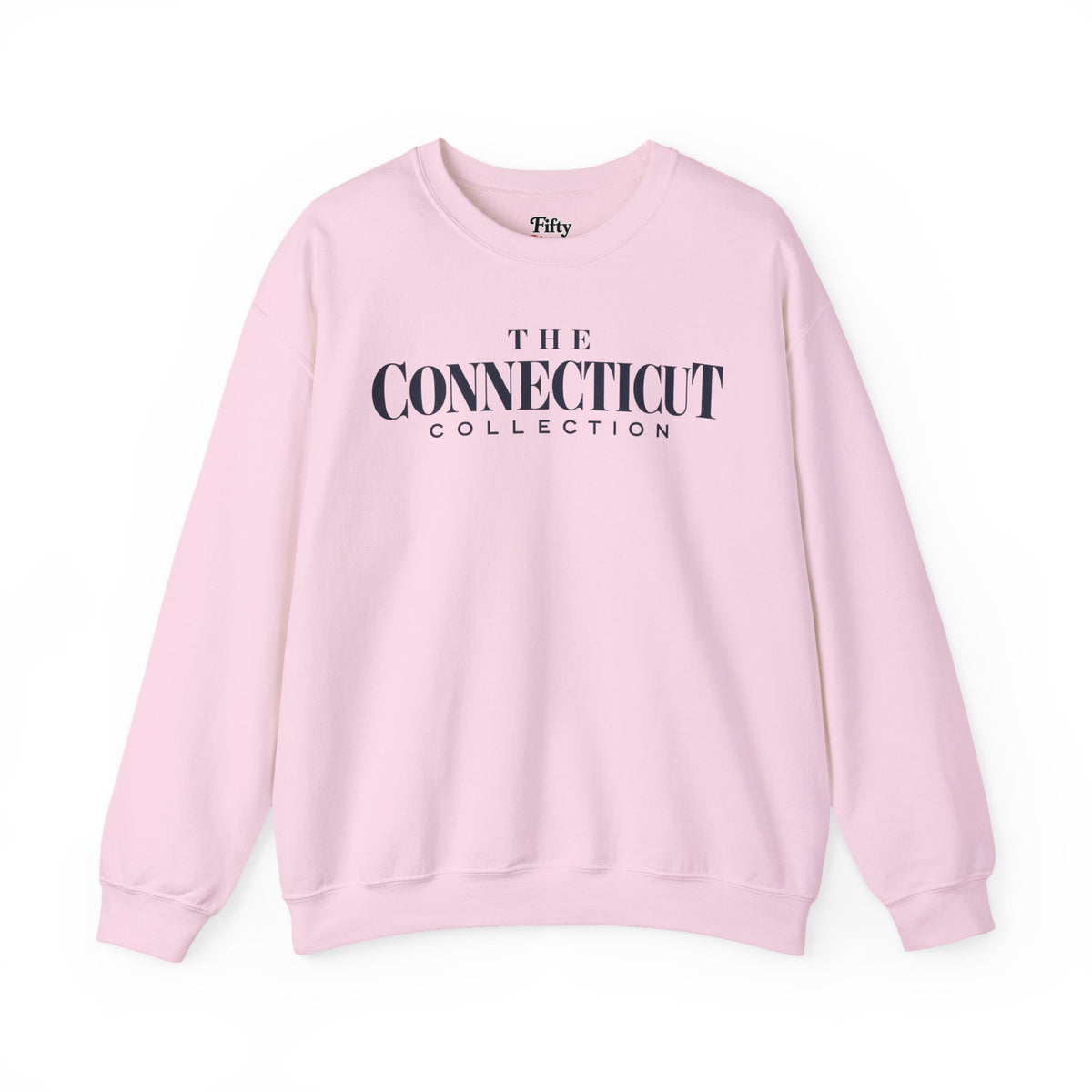 The Connecticut Collection Unisex Crewneck Sweatshirt State Name Graphic