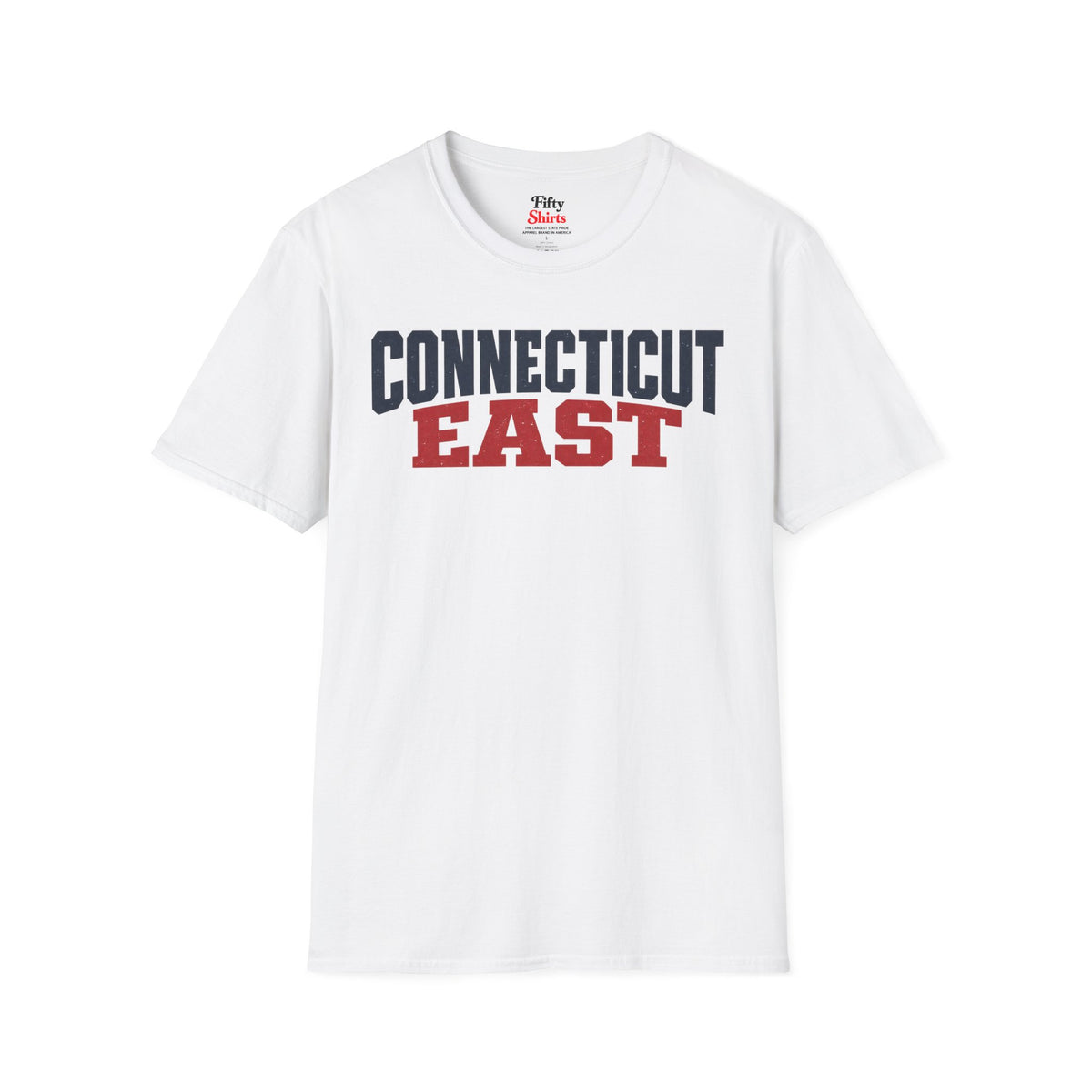 Connecticut East Unisex Softstyle T Shirt State Name Graphic Tee
