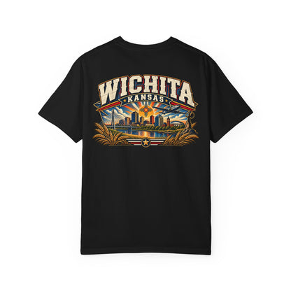 Wichita Kansas Unisex Comfort Color 1717 Streetwear Graphic Tee