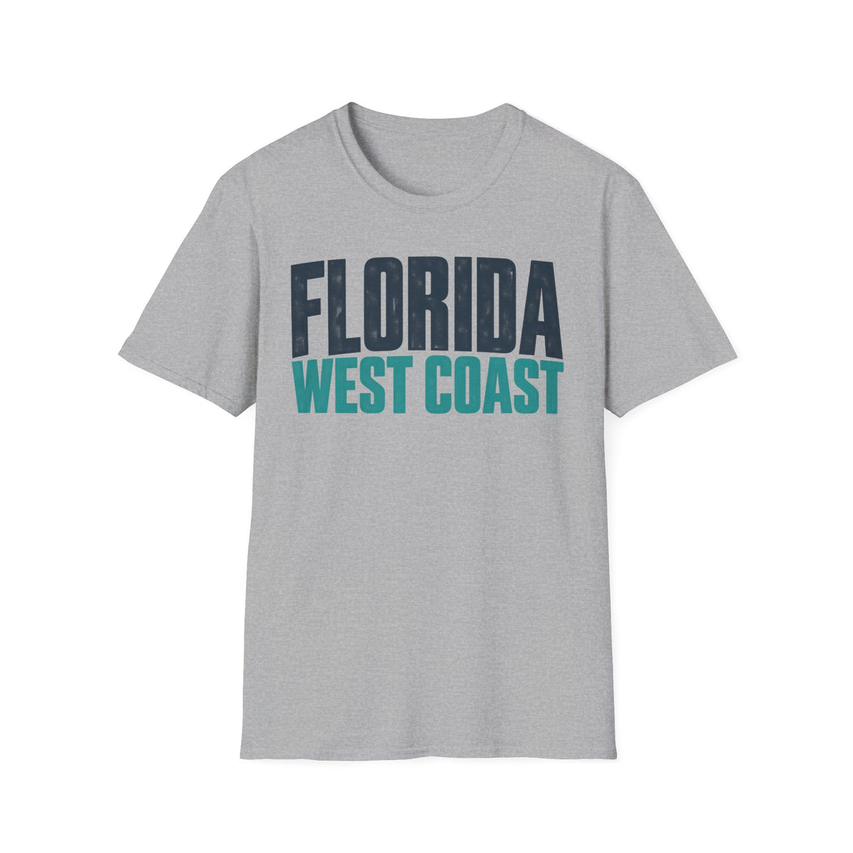 Florida West Coast Unisex Softstyle T Shirt State Name Graphic Tee