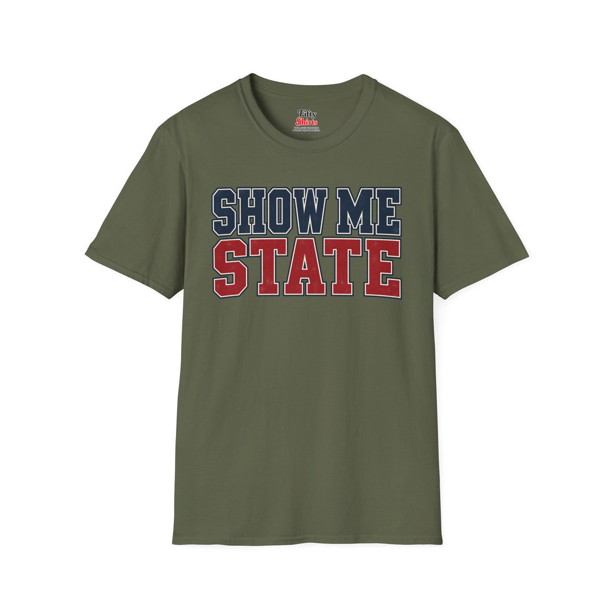 Missouri Show Me State Unisex Softstyle T Shirt State Name Graphic Tee