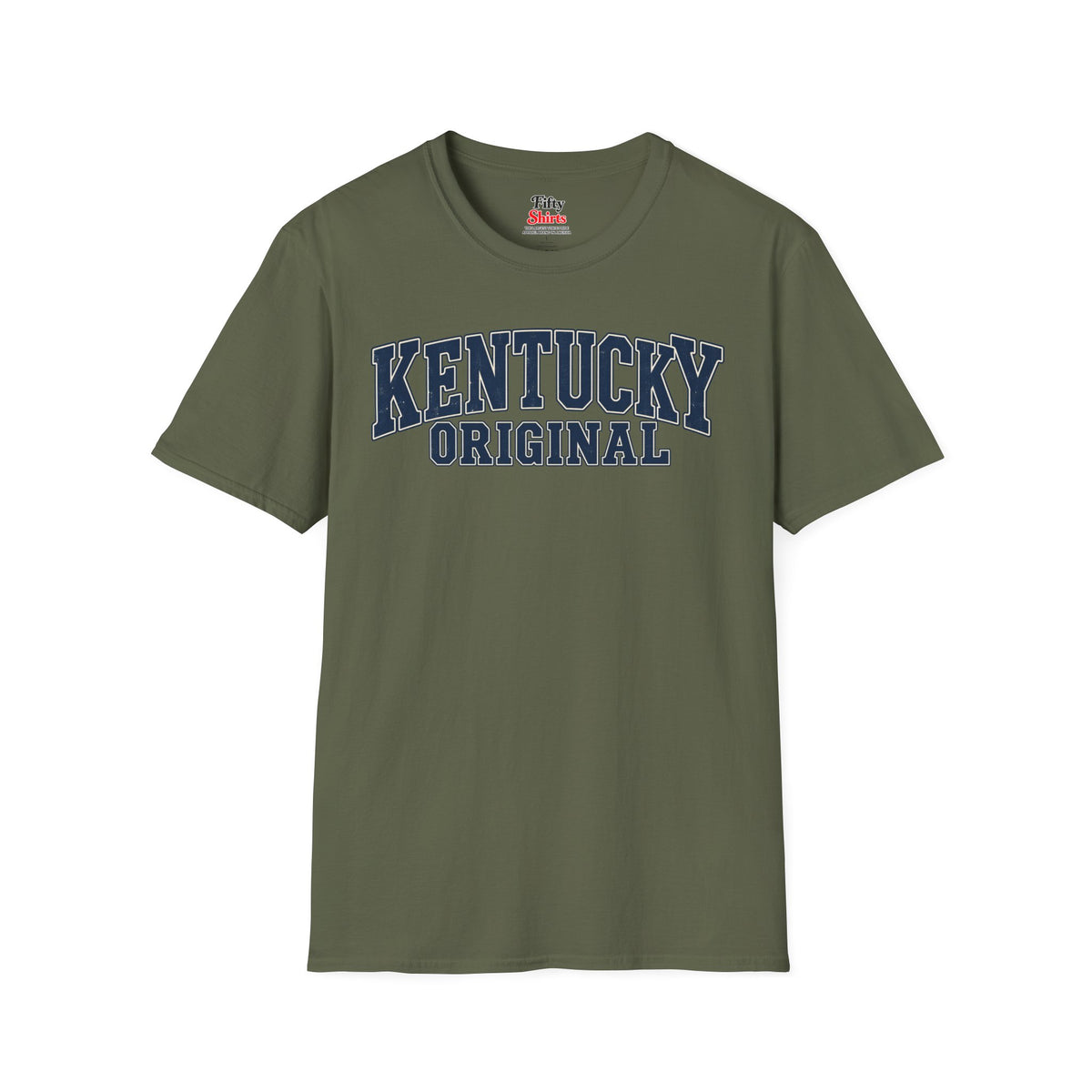 Kentucky Original Unisex Softstyle T Shirt State Name Graphic Tee