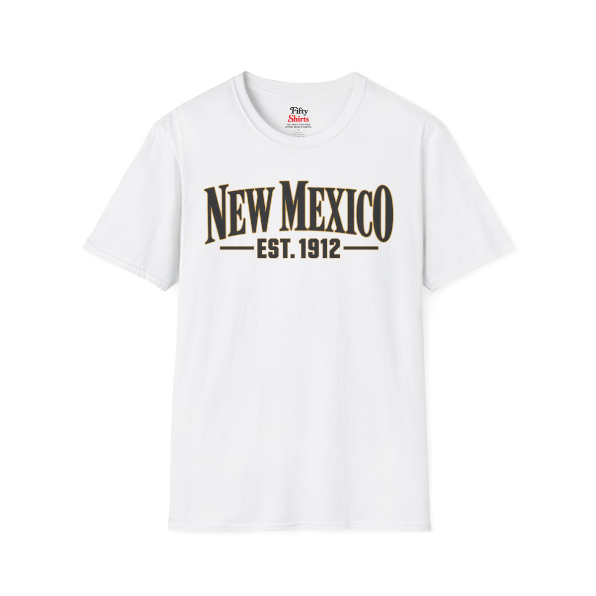 New Mexico Est. 1912 Unisex Softstyle T Shirt State Name Graphic Tee